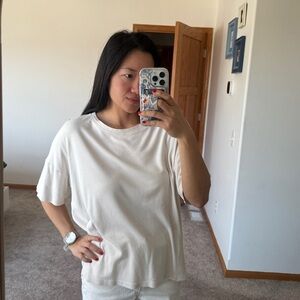 Goumi Organic Cotton Bamboo Blend Oversized Top Size XS/S